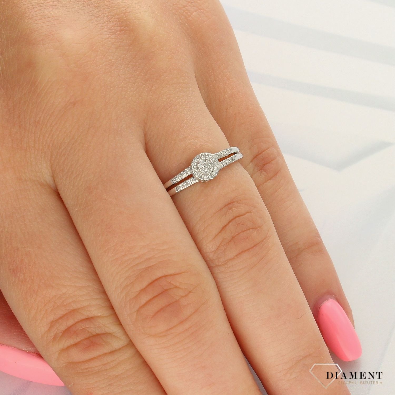 Pierścionek złoty DIAMENT białe złoto, diamenty, okrągły 0660027146 HSI.jpg